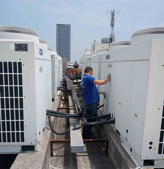 安州中央空调制热和不制冷系统维修方法